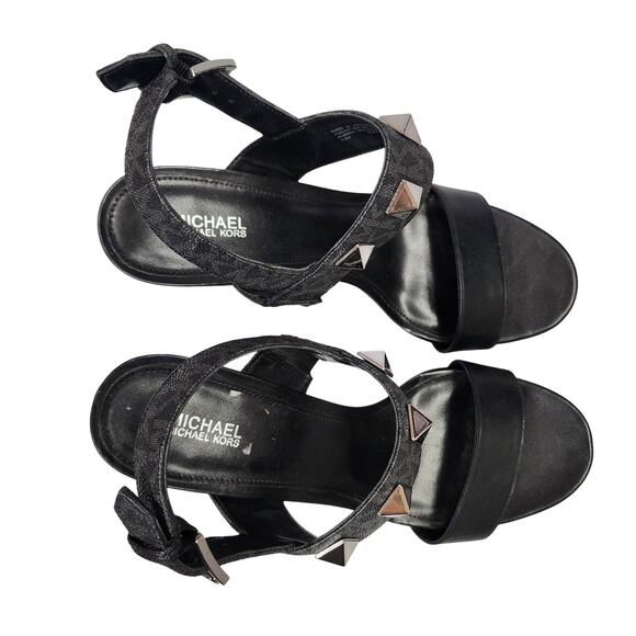 MK Michael Kors Studded Stud Wren 9.5 High Heel Pumps - Picture 6 of 9